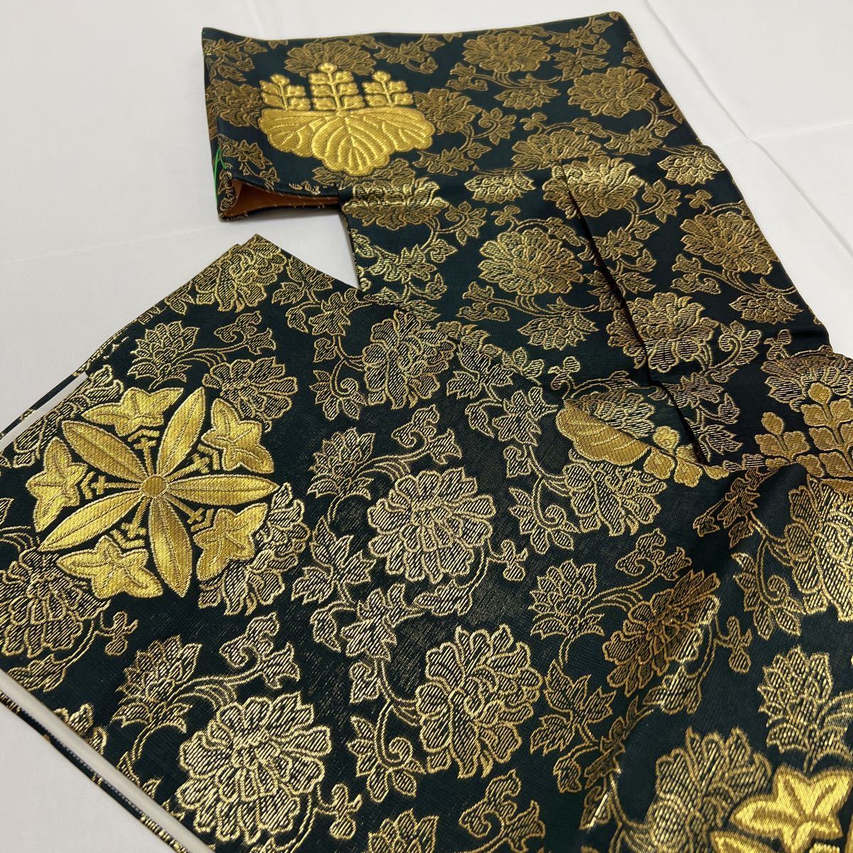 金襴九条袈裟 座具 曹洞宗 袈裟 法衣 仏具（美品 曹洞宗 【金襴九条 
