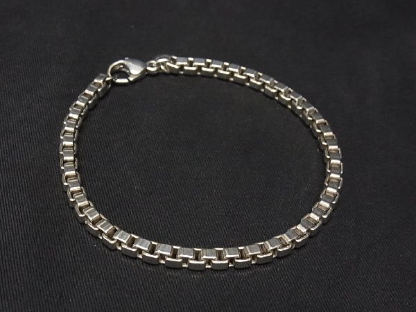 1円 □美品□ TIFFANY＆Co. ティファニー ベネチアンリンク SV925