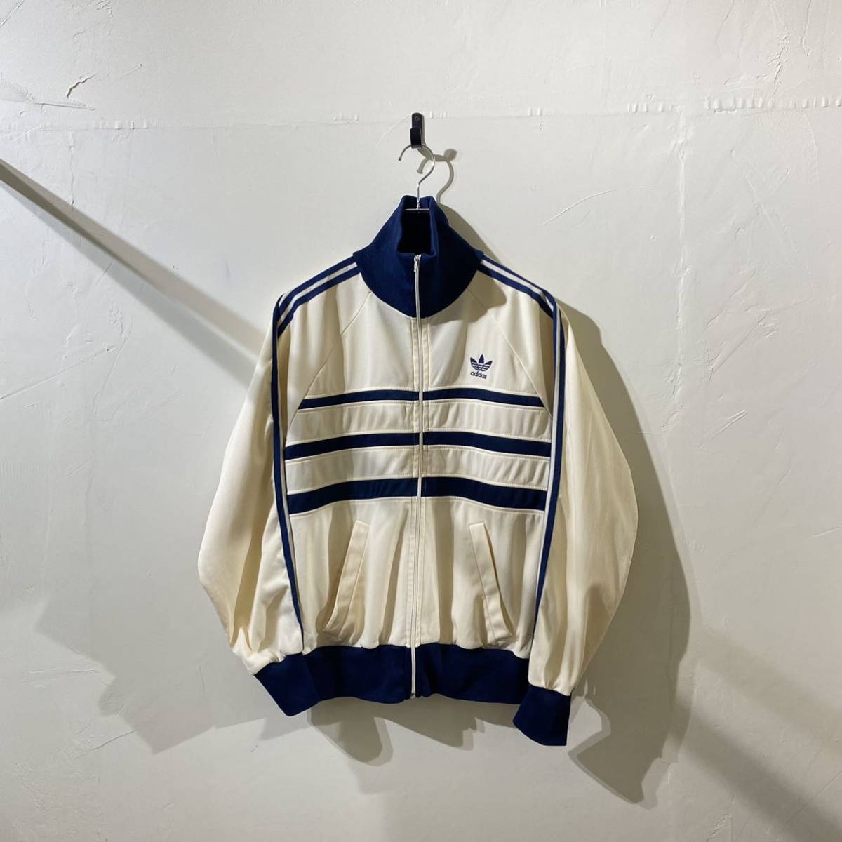  vintage euro adidas track jacket ヨーロッパ古着 トラックジャケット ジャージジャケット ビンテージ 60s 70s PRESTIジップ(ジャンパー、ブルゾン)｜売買されたオークション情報、yahooの商品情報をアー 男性用