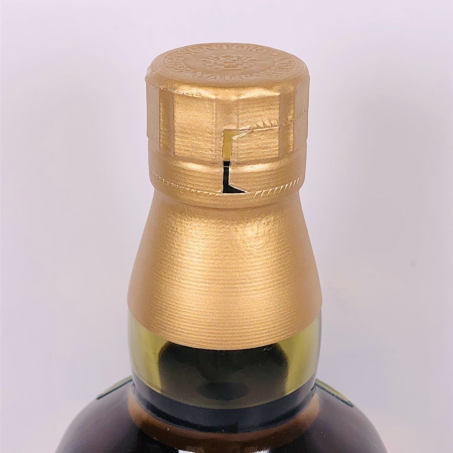 □古酒 未開栓 山崎 10年 ピュアモルト グリーンラベル 700ml 43