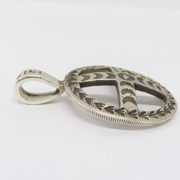 アクセサリー 正規美品 ナバホ族Lyndon Tsosieリンドンツォーシー
