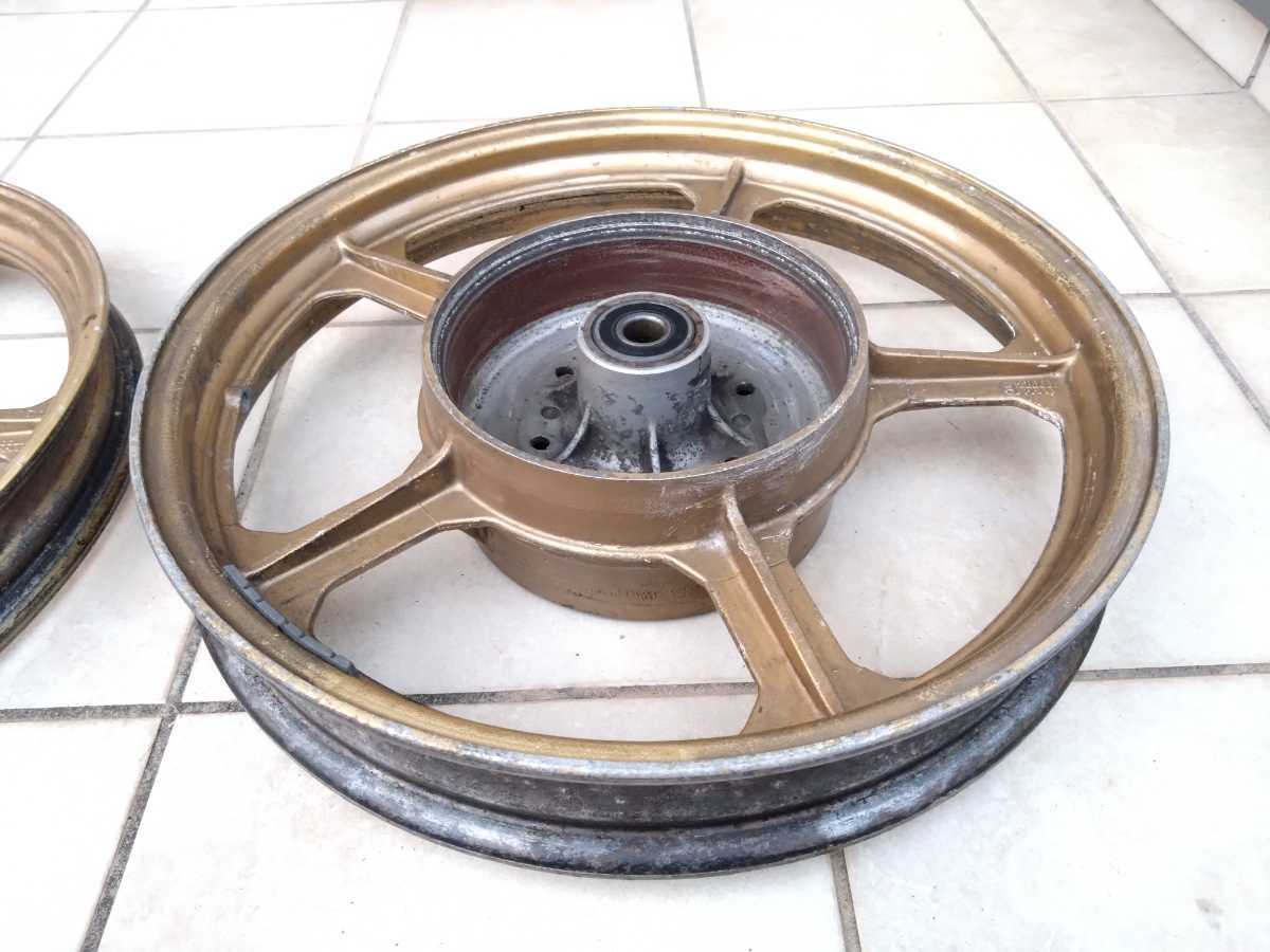 希少 当時物 KZ900 Z750four OZ キャストホイール フロント4穴