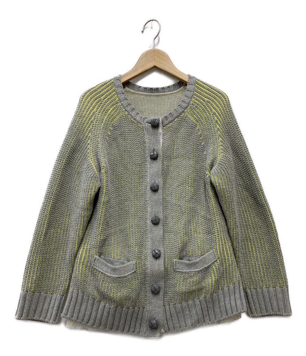 サカイ 長袖カーディガン 裾レース レディース (M) sacai [0803]