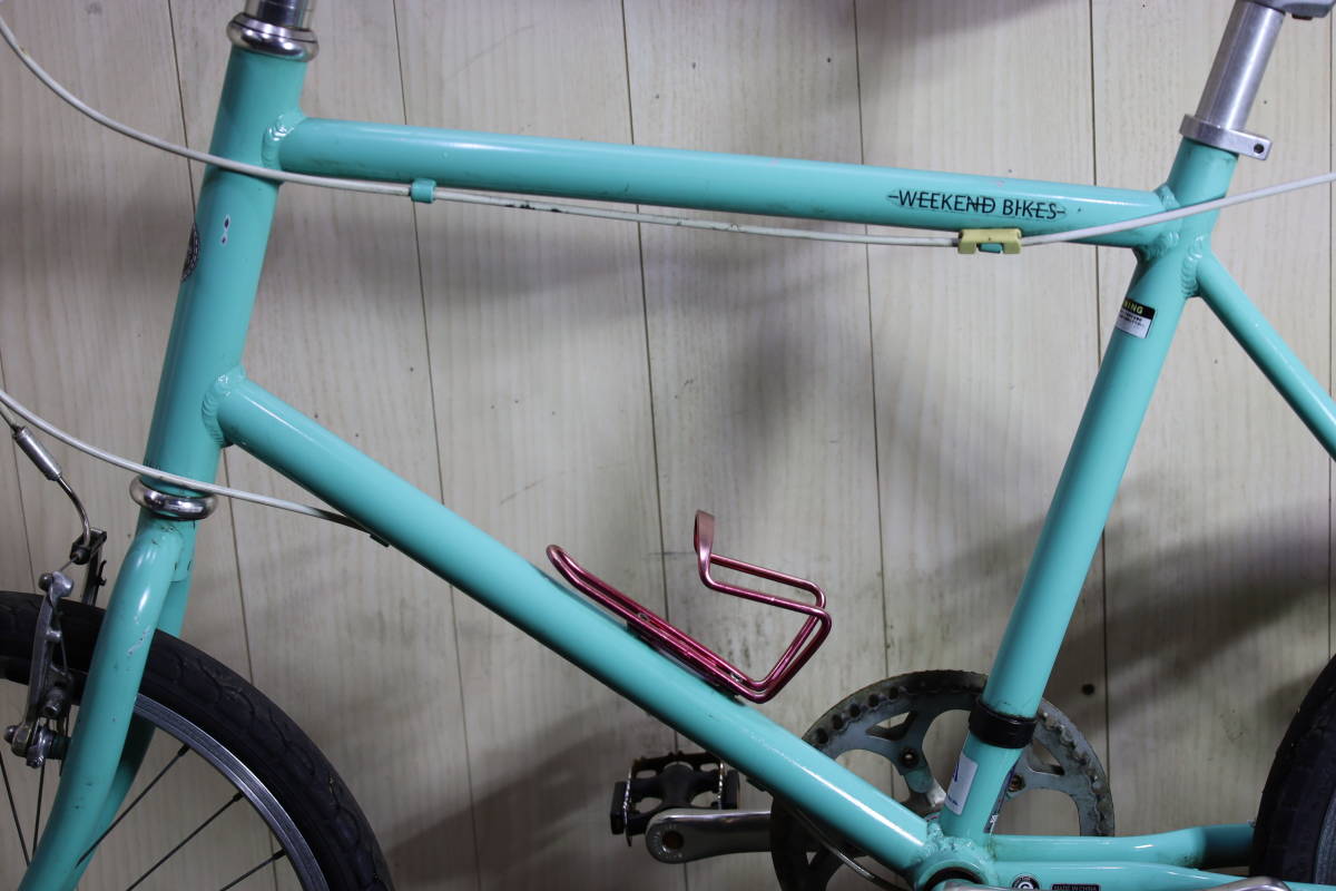 人気良品！あさひ製WEEKEND アルミ 20インチ シマノ7速 450mm minivelo