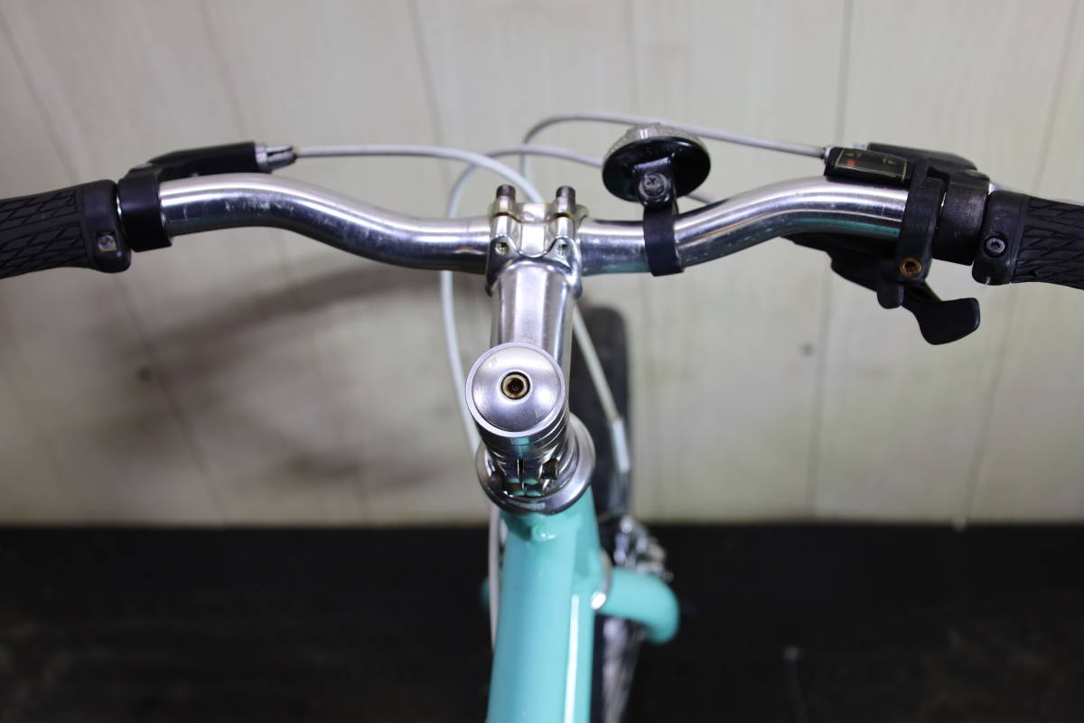 あさひ製WEEKEND アルミ 20インチ 7速 450mm minivelo 人気良品！あさひ製WEEKEND アルミ 20インチ シマノ7速 450mm minivelo