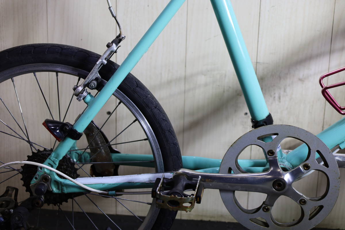 人気良品！あさひ製WEEKEND アルミ 20インチ シマノ7速 450mm minivelo