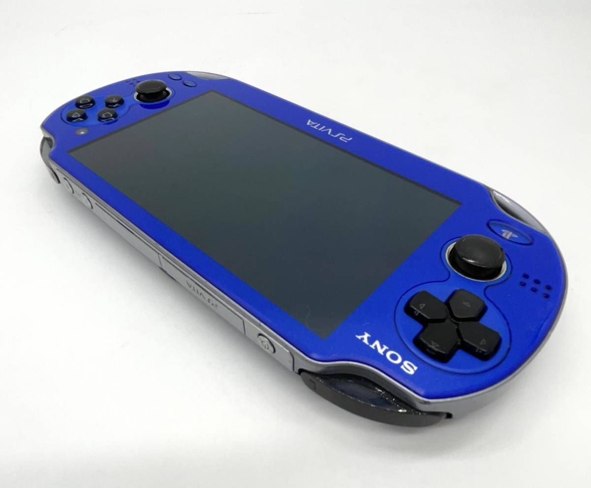 PlayStationVita Wi-Fiモデル サファイア・ブルー (PCH-1000 ZA04