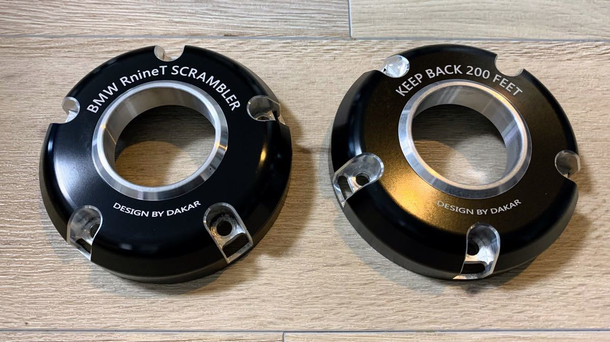 BMW RnineT scrambler DK design サイレンサーカバー マフラーエンド 