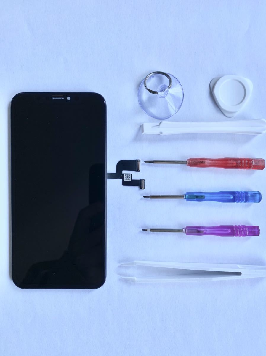 新品☆ 工具付き】iPhone XR フロントパネル、液晶パネル、高品質LCD