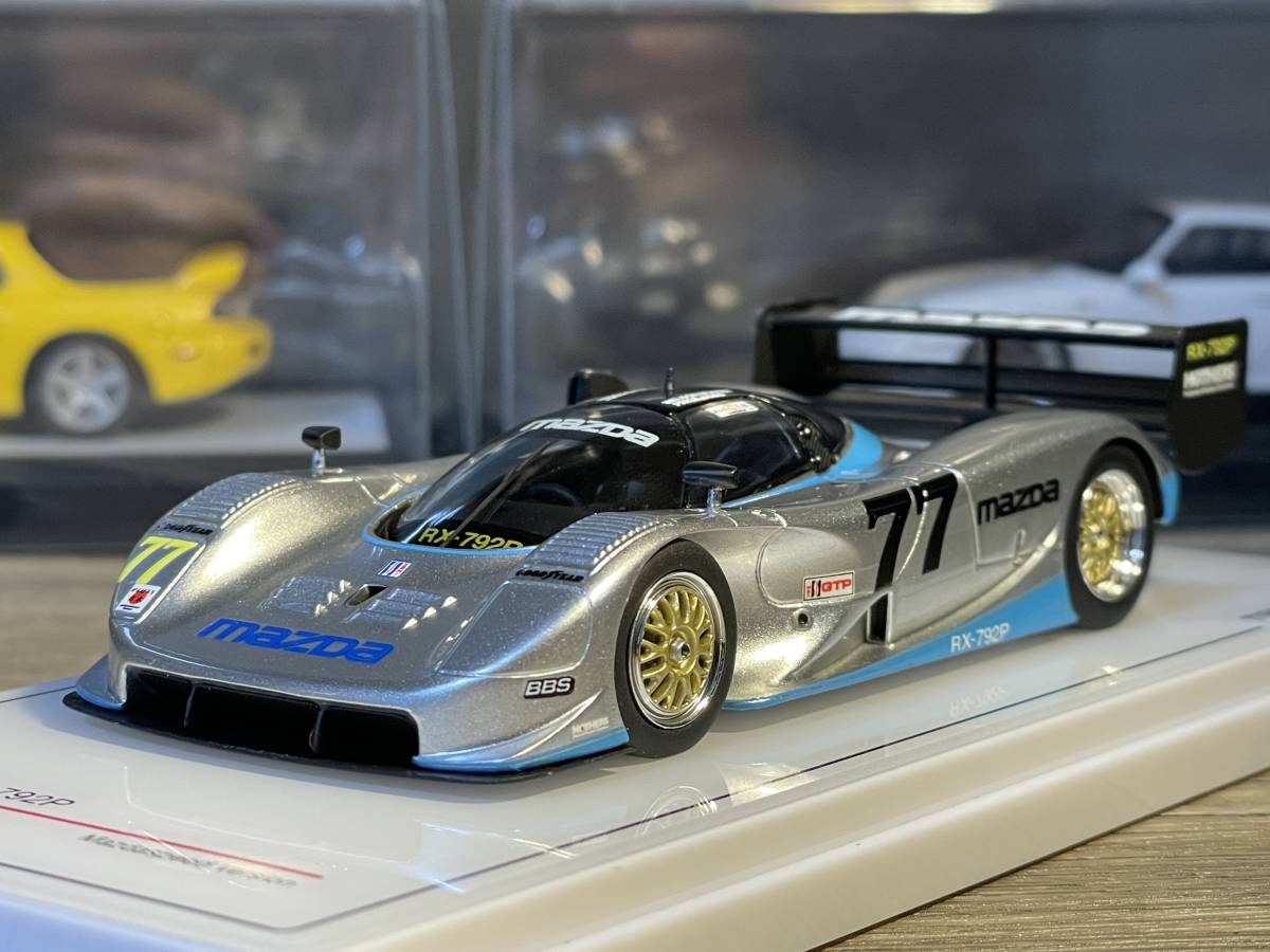 トゥルースケール 1/43 マツダ RX-792P RX-792P Mazda 1⁄43 2位入賞