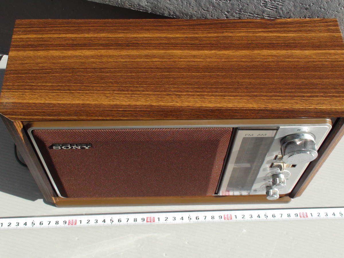 ☆使用感が無くて美品☆SONYホームラジオ☆ICF-9740☆AM/FM☆2バンド 