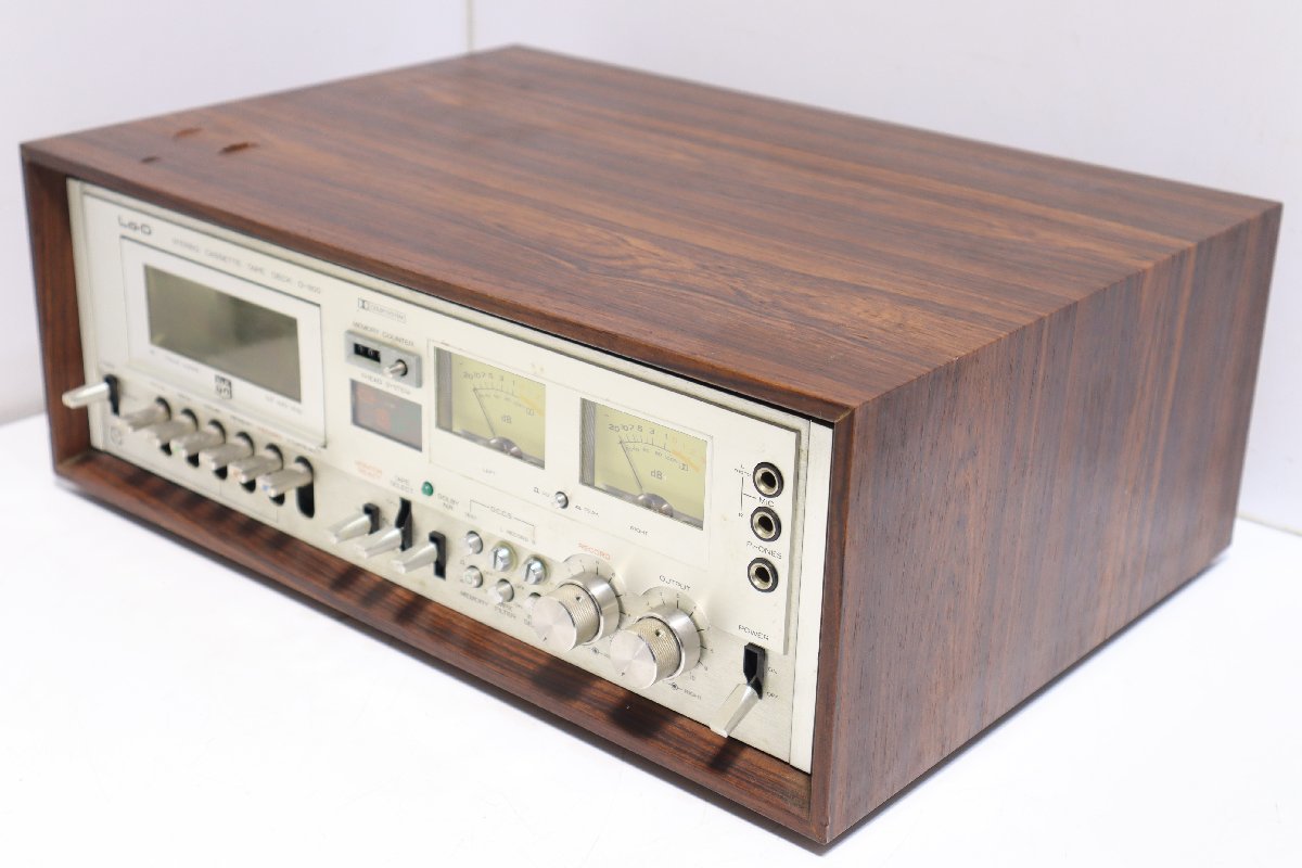 140☆Lo-D ローディ HITACHI　日立 カセットデッキ D-800 ▼3U-685