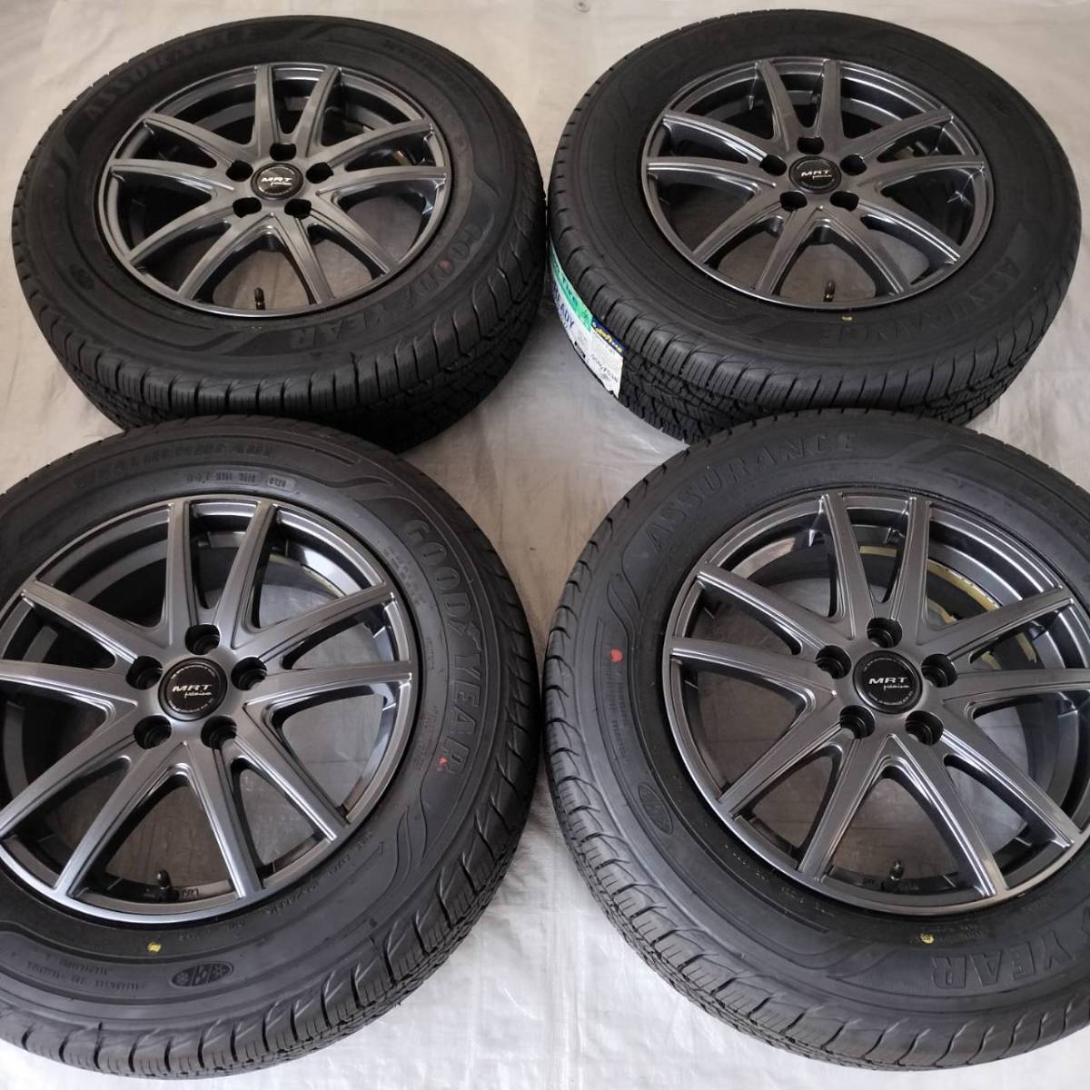 15インチ オールシーズン デリカd5（オールシーズンタイヤ・ホイールセット｜タイヤ | タイヤ（リム径（インチ）15）（車用品｜車 25年製 CONTROL 5.5J 0 4穴 EVO A005 サマータイヤ WEATHER ブリヂストン ブラックポリッシュ