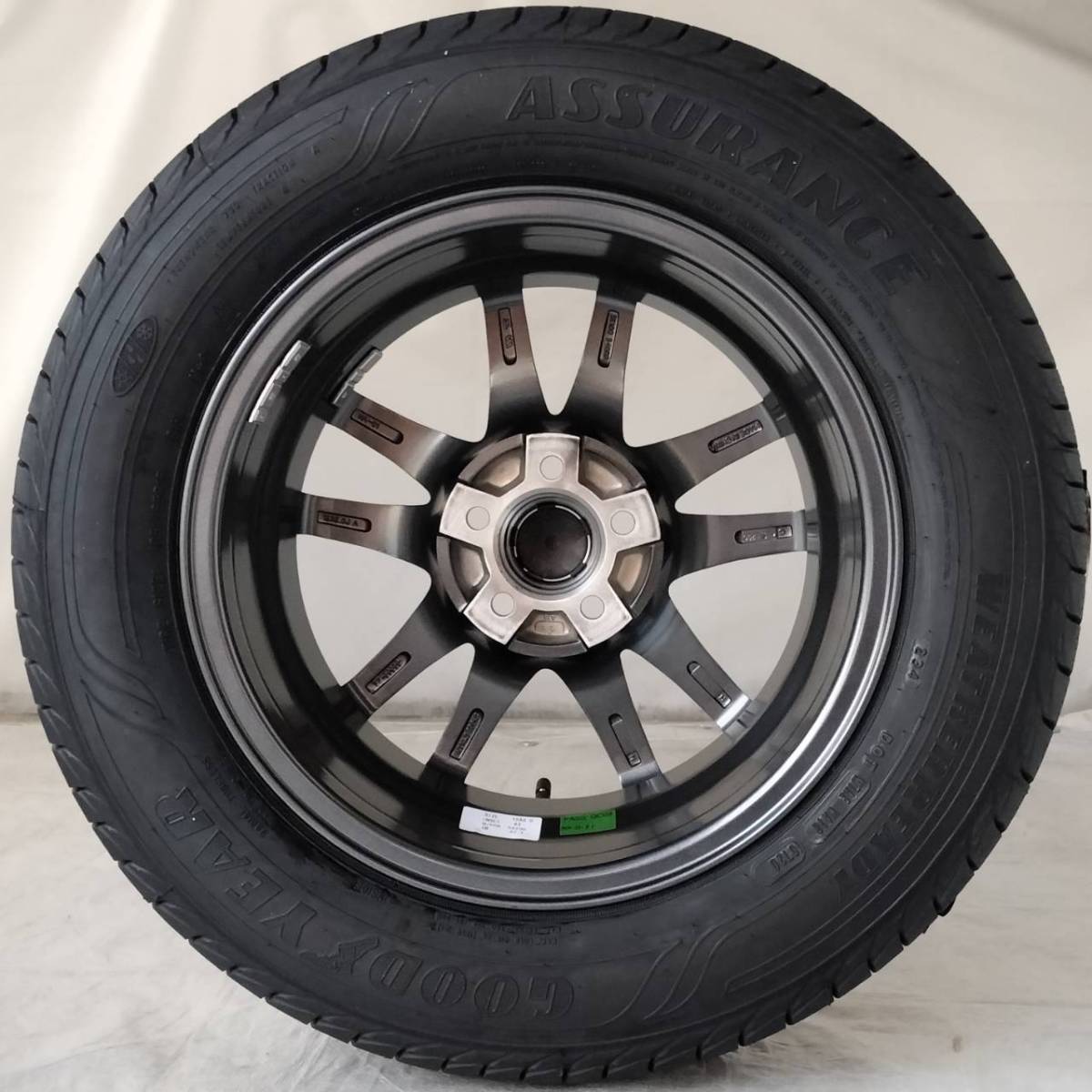 15インチ オールシーズン デリカd5（オールシーズンタイヤ・ホイールセット｜タイヤ | タイヤ（リム径（インチ）15）（車用品｜車 25年製 CONTROL 5.5J 0 4穴 EVO A005 サマータイヤ WEATHER ブリヂストン ブラックポリッシュ