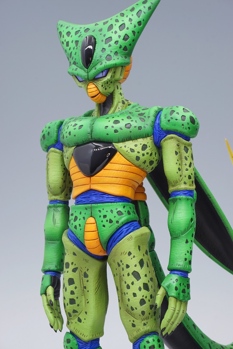 セル 第一形態 フルリペイント ジオラマ台座 ドラゴンボールZ 一番くじ 