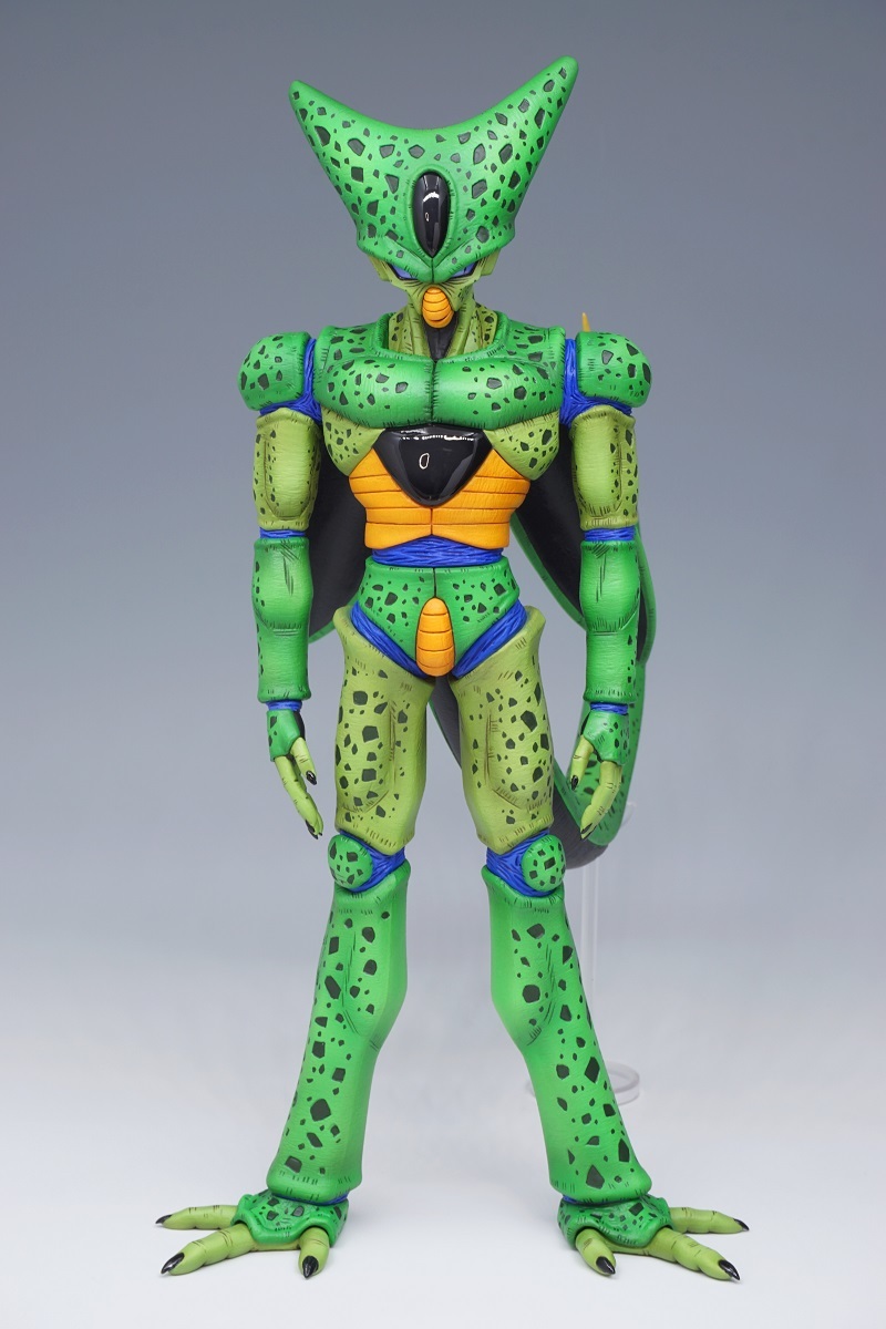 セル 第一形態 フルリペイント ジオラマ台座 ドラゴンボールZ 一番くじ 