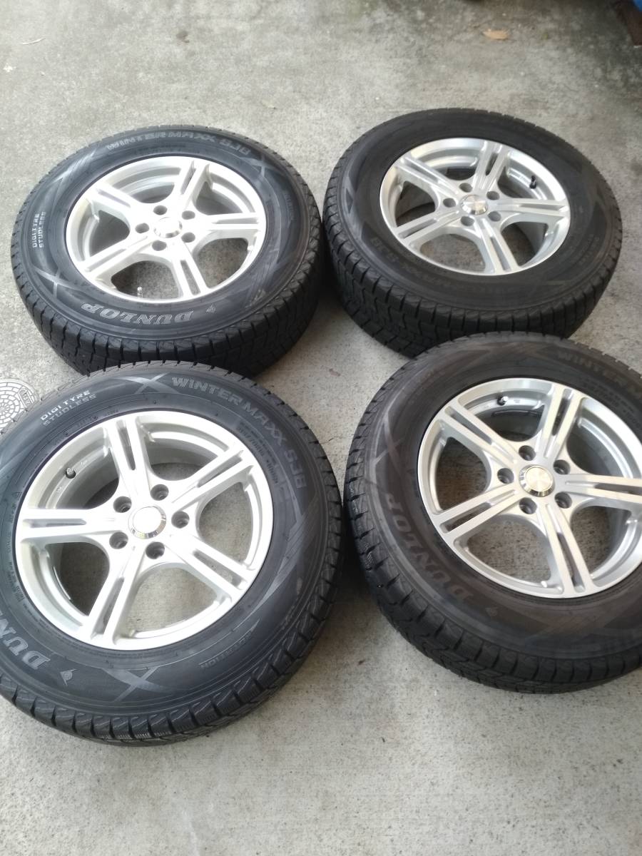 ☆神奈川発☆スタッドレス☆4本セット☆215/70R16☆16×6.5j☆5穴114.3☆デリカ、アウトランダー