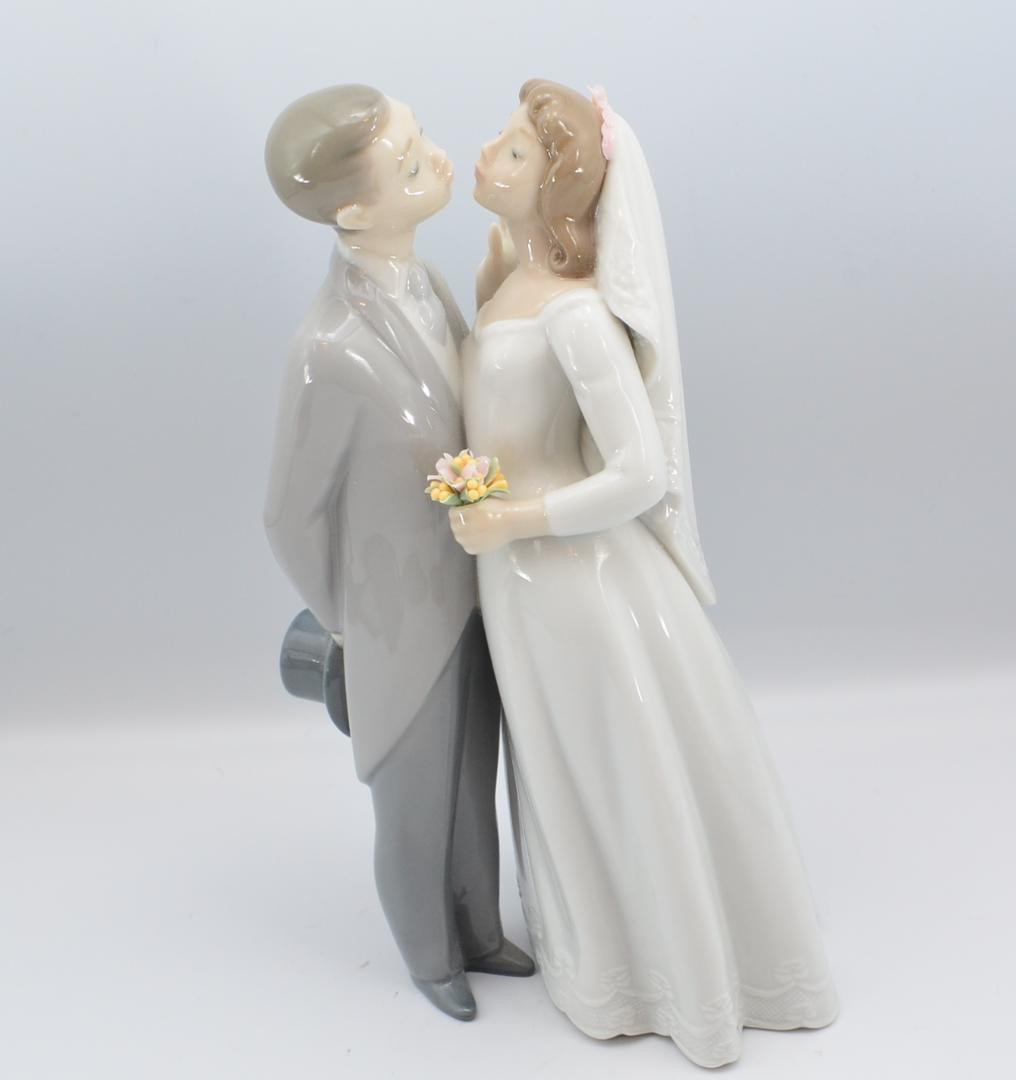 花嫁と花婿　忘れられないキス　＃6620　★リヤドロ　スペイン　ポーセリン