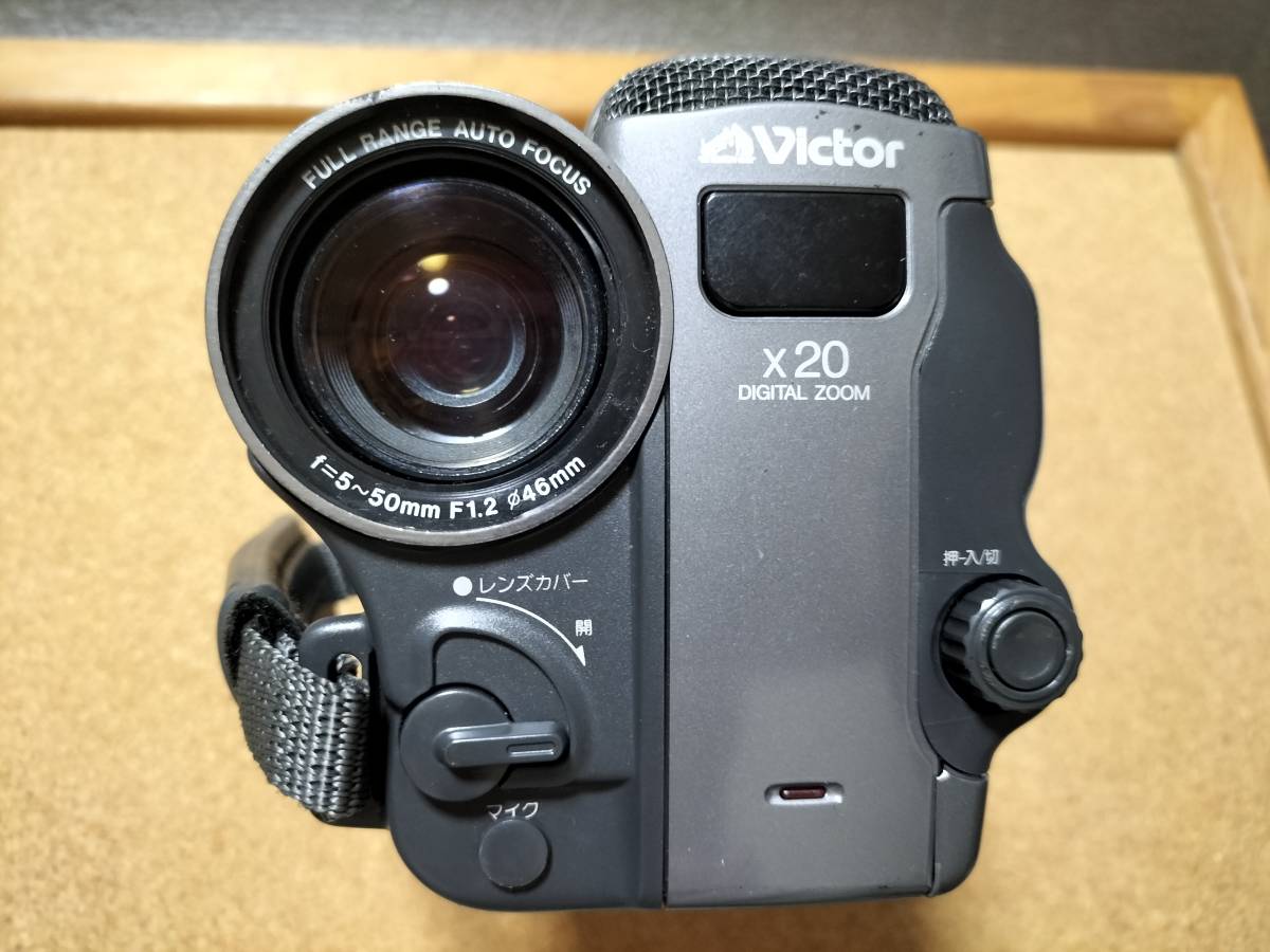 録画OK・再生OK 一部訳あり VICTOR GR-EX7 S-VHS-C(ビクター)｜売買