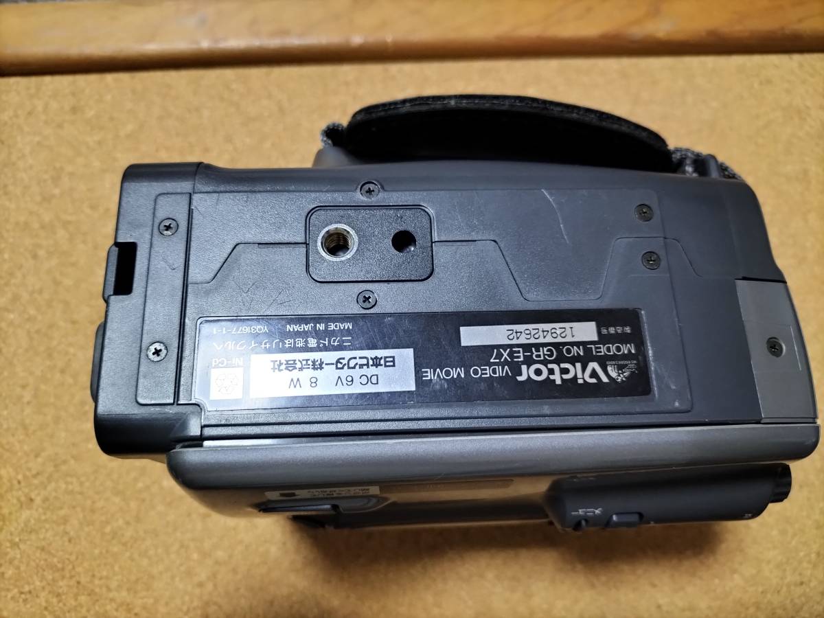 録画OK・再生OK 一部訳あり VICTOR GR-EX7 S-VHS-C(ビクター)｜売買
