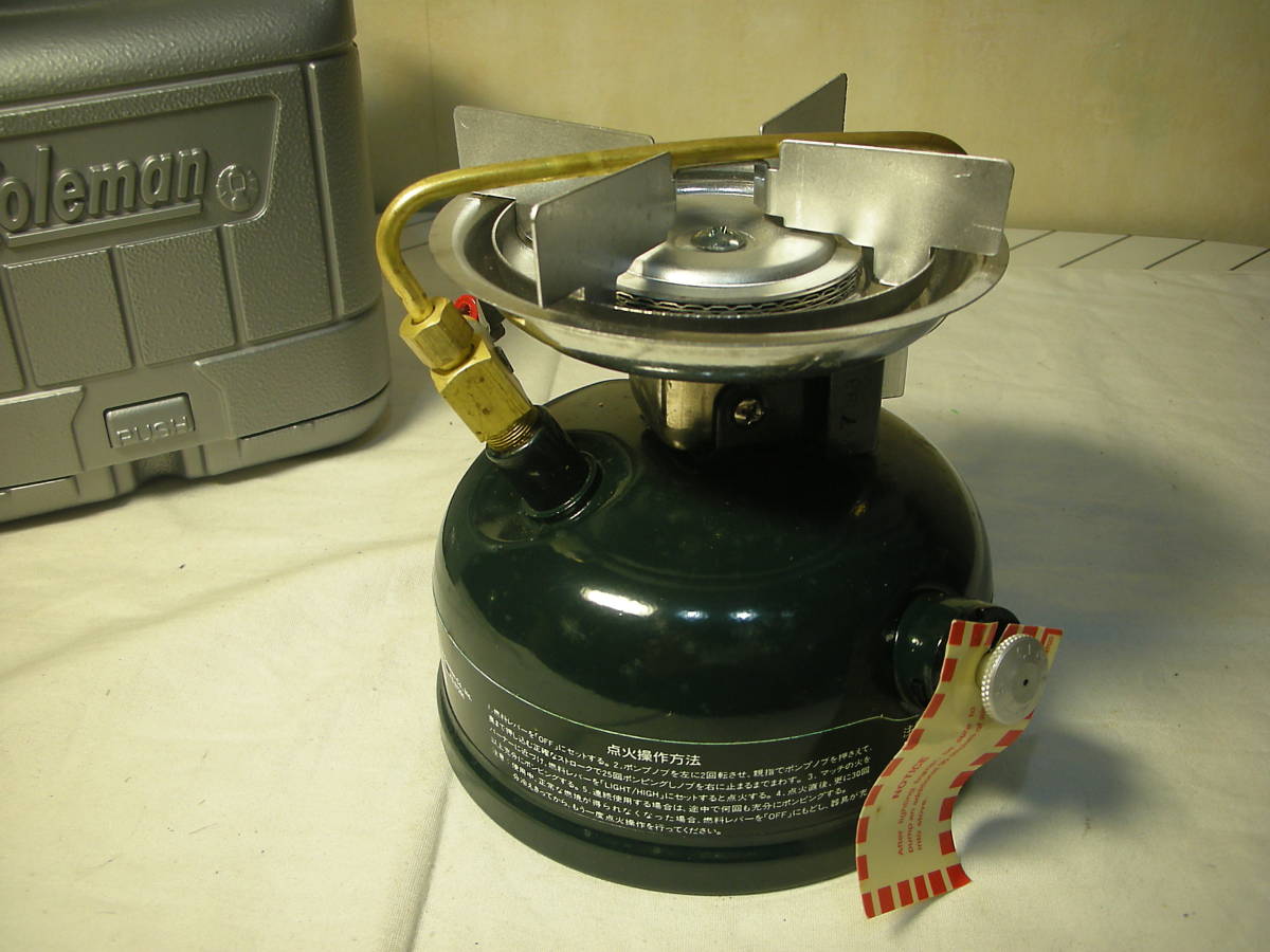 コールマン Coleman 未使用品 長期保管品 シングルバーナー 508A 