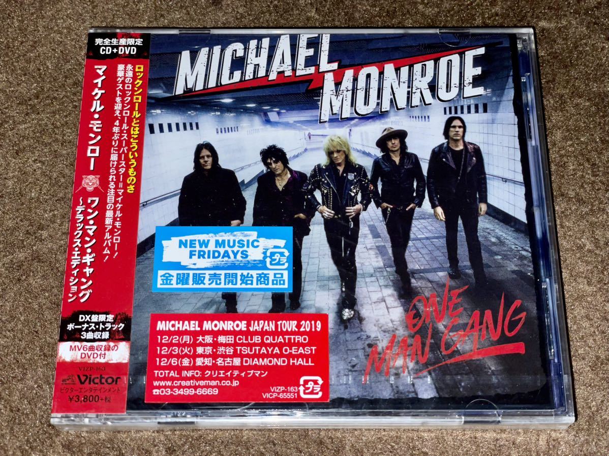 限定セール，安い 国内盤 マイケル モンロー | ワン マン ギャング デラックス エディション CD+DVD(一般)｜売買されたオークション情報、yahooの商品情報をアーカイブ公開 - オークファン 一般