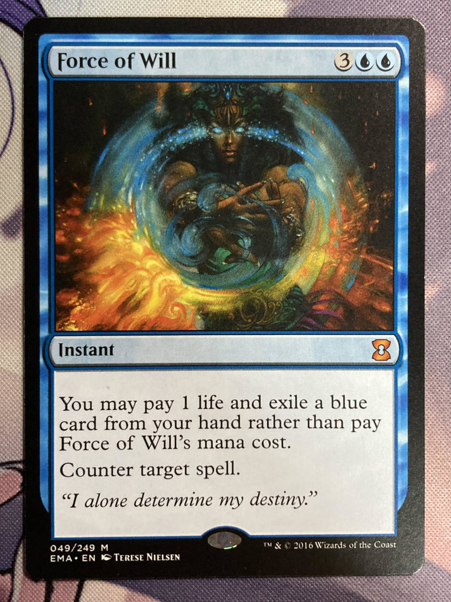 MTG　《意志の力/Force of Will》　EMA　英語
