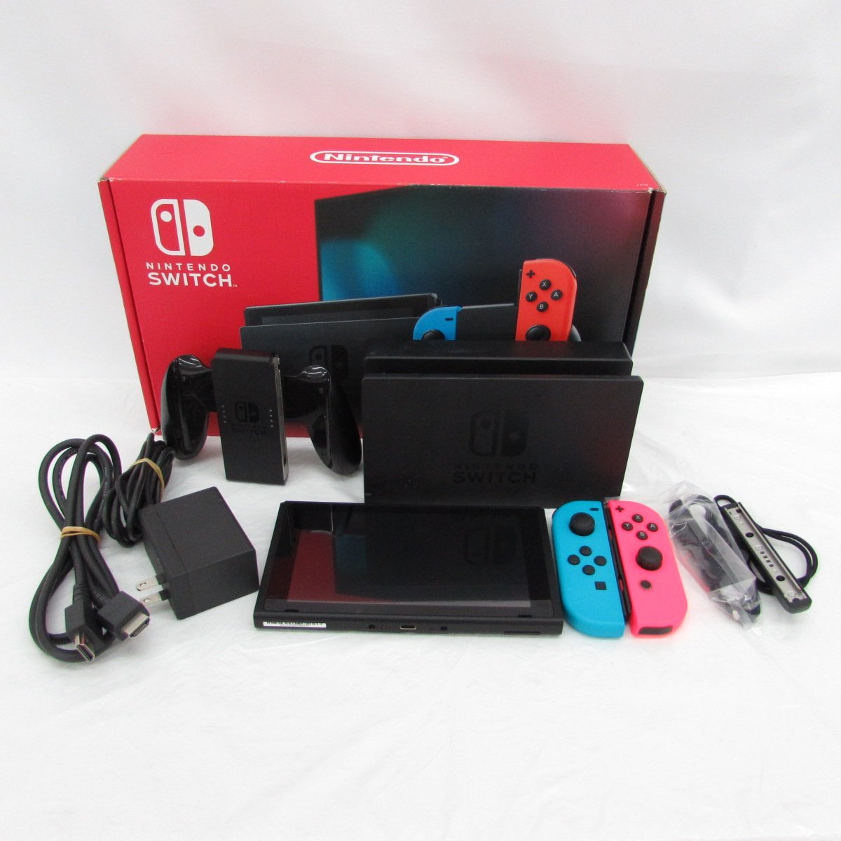 中古品】任天堂 NINTENDO SWITCH ニンテンドースイッチ ネオンブルー