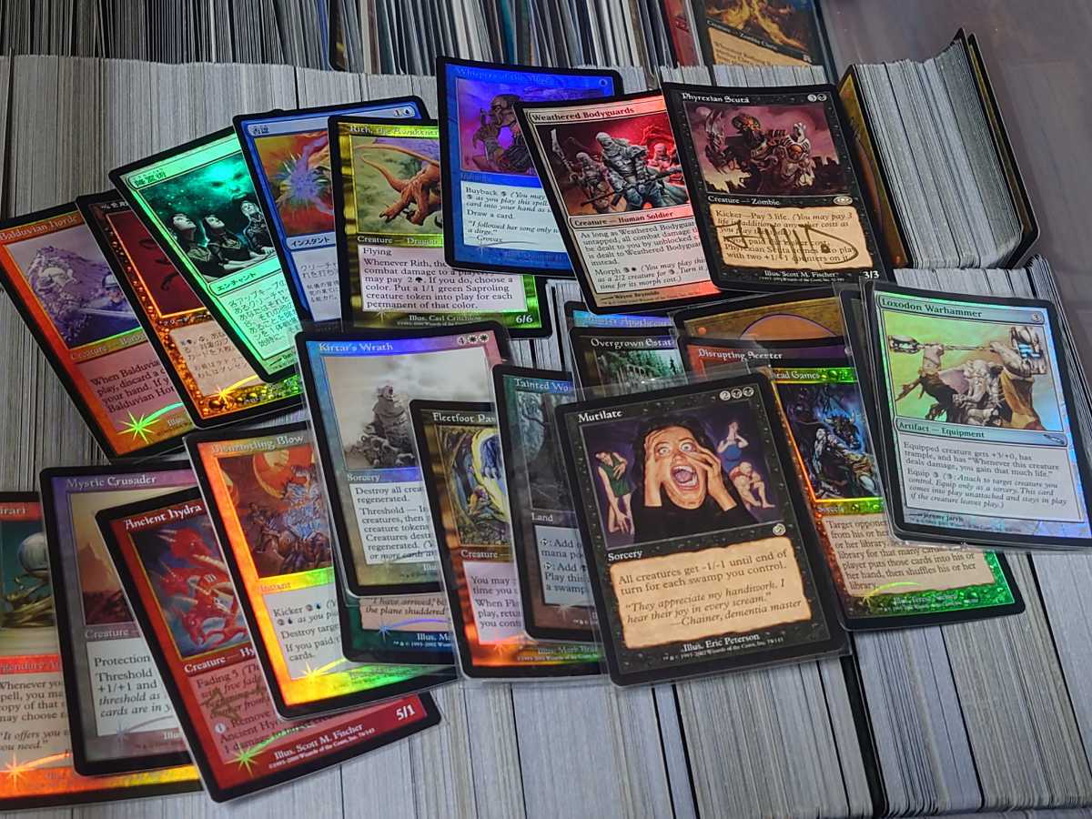 1円スタート】MTG マジックザギャザリング 引退 大量処分 まとめ売り  