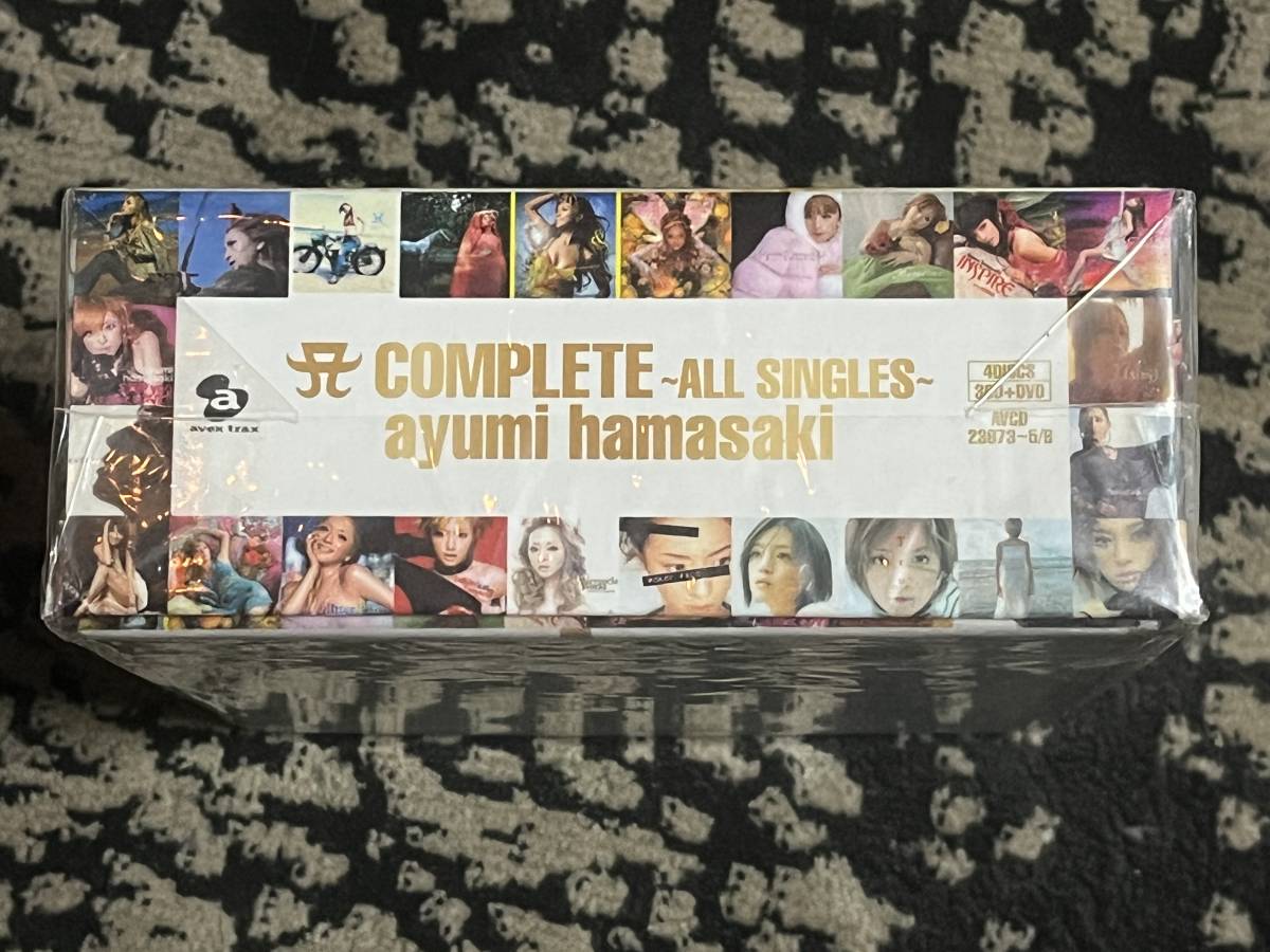 ☆(新品未開封品/初回限定版)浜崎あゆみ A COMPLETE ~ALL SINGLES