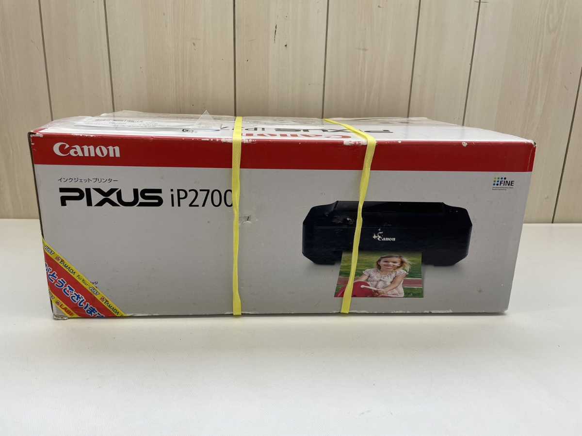 未開封保管品】Canon キヤノン PIXUS ip2700 インクジェットプリンター  