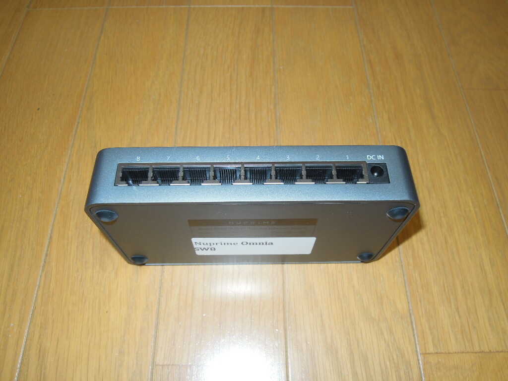 直接買 オーディオ用スイッチングハブ｜NuPrime《Omnia SW-8
