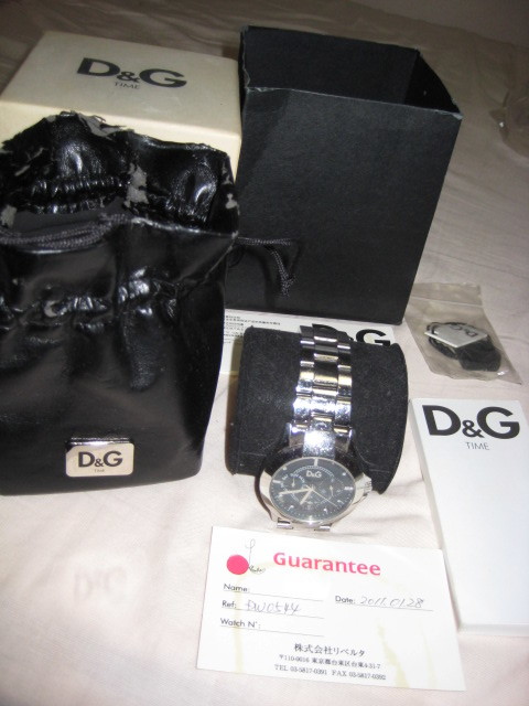 ドルガバ D&G ドルチェ＆ガッバーナ 腕時計 DOLCE＆GABBANA 