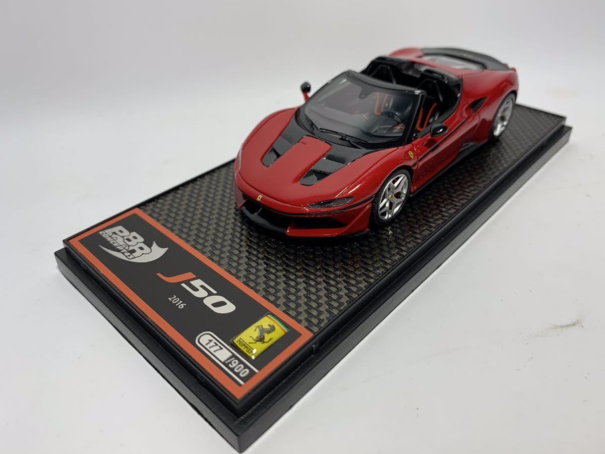 Ferrari J50 2016年製 ミニカー 548/900 BBR 1/43 Ferrari J50 50th Anniversary Ferrari Japan 2016
