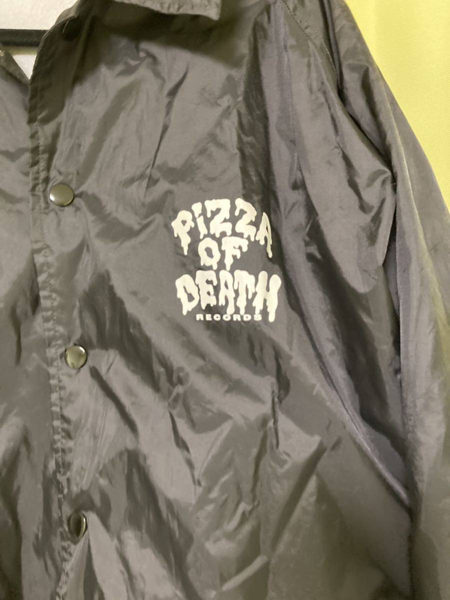 コーチジャケット DEATH of OF death pizza PIZZA COACH JACKET