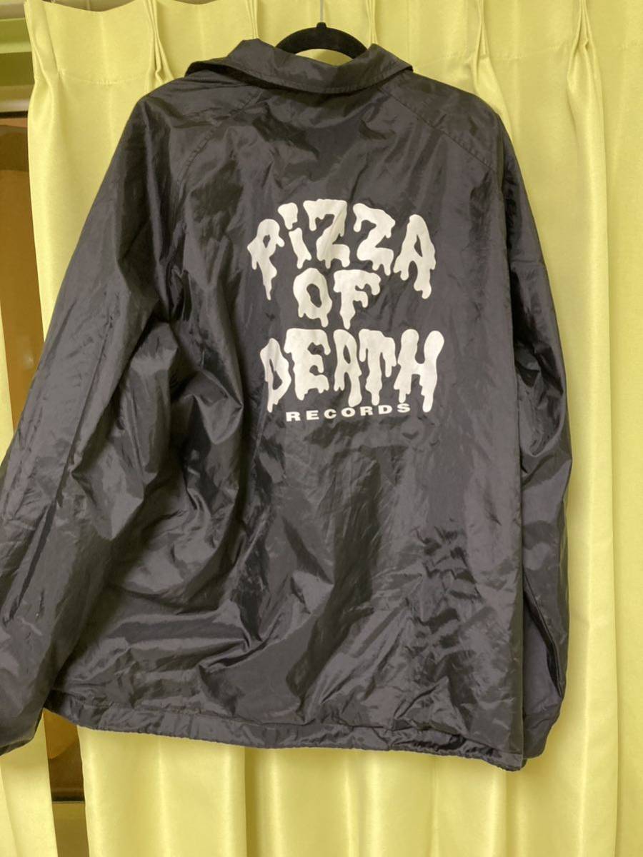 コーチジャケット DEATH of OF death pizza PIZZA COACH JACKET