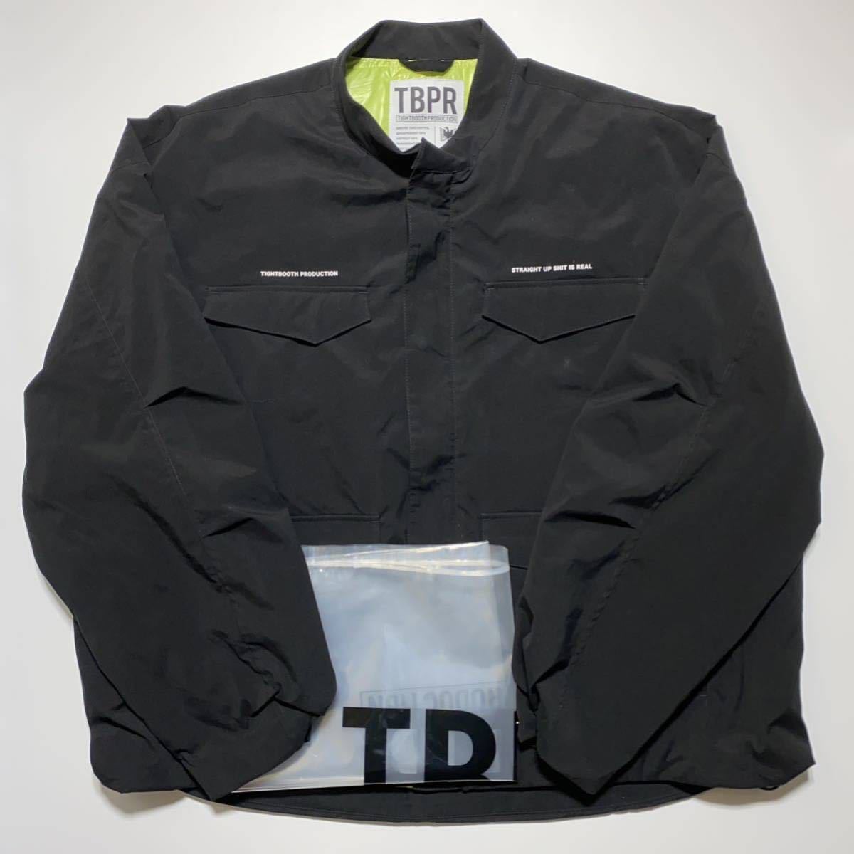 XL】TIGHTBOOTH TBPR THINSULATE BDU PUFFY JACKET BLACK タイトブース 