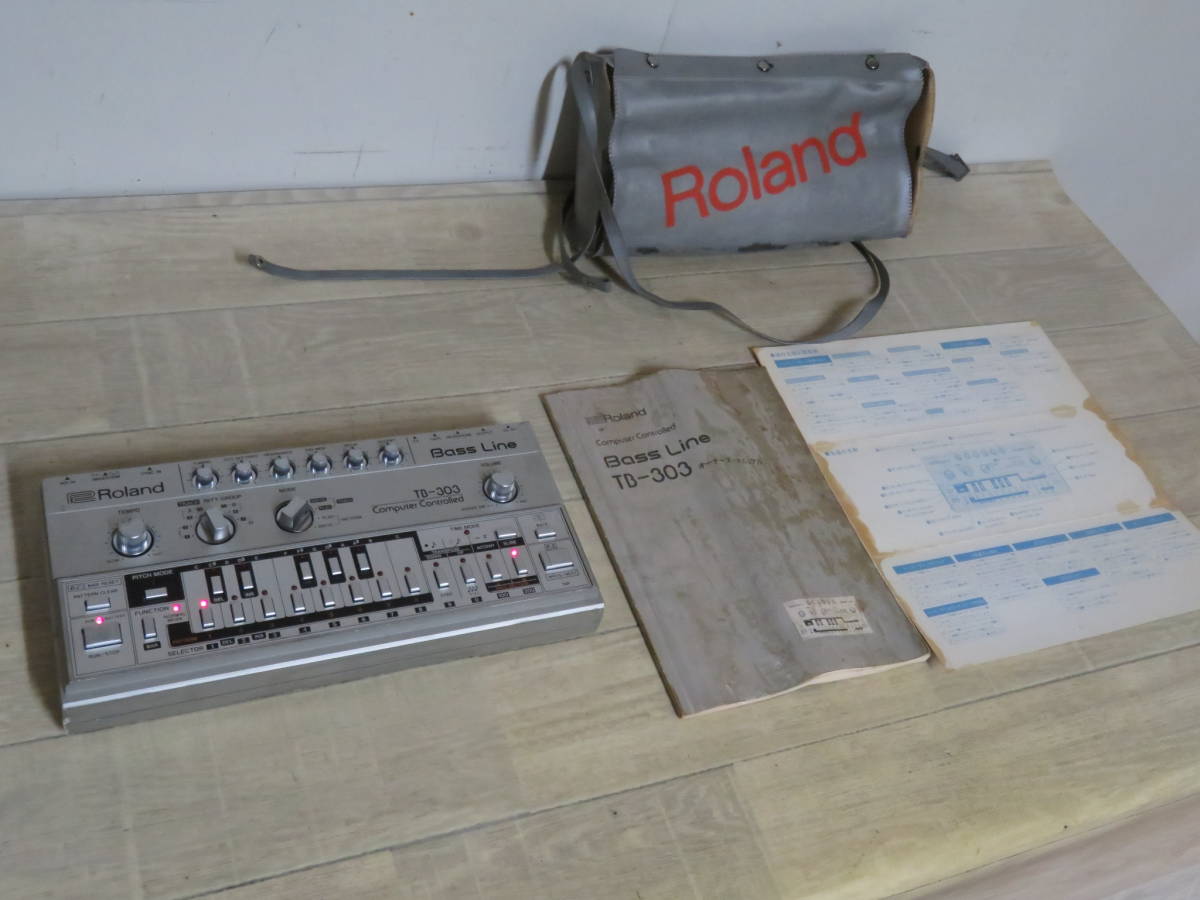 名機! Roland TB-303 Bass Line ローランド ベースライン