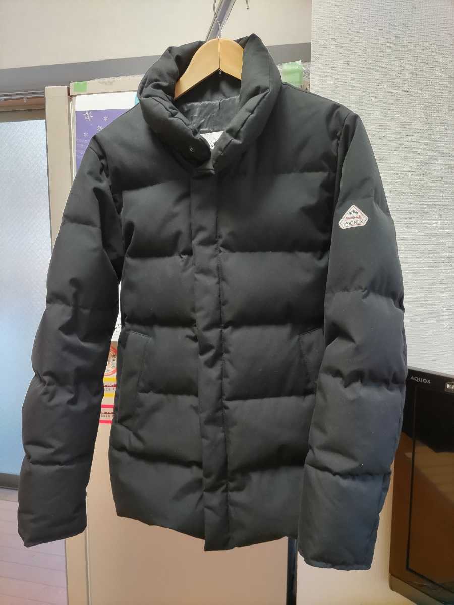 PYRENEX ダウンジャケット BELFORT S 黒（極美品 PYRENEX ピレネックス 