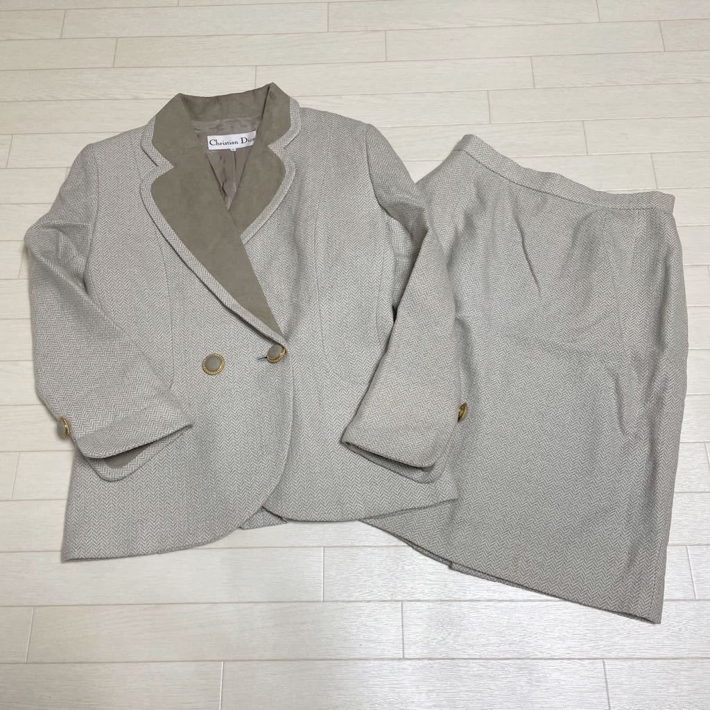 3168☆ Christian Dior クリスチャンディオール セットアップ 