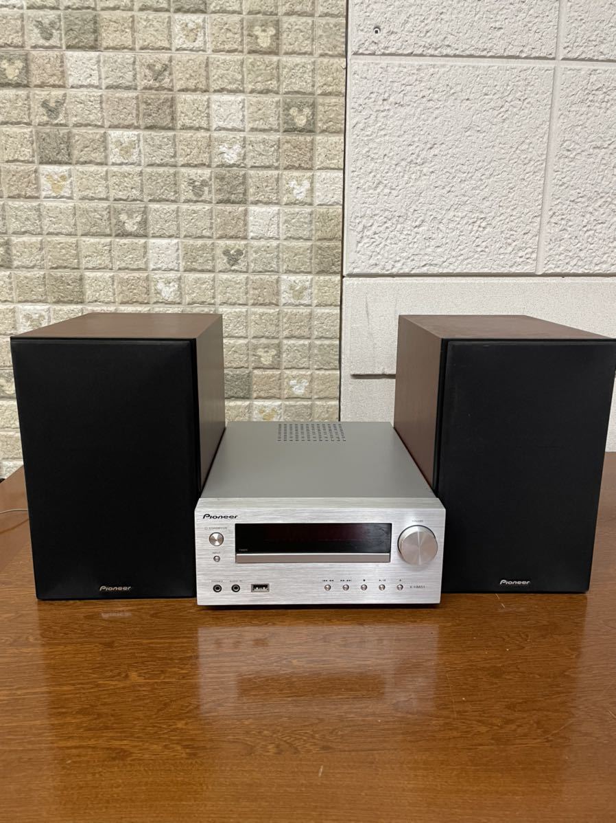 X-HM51-S コンポ Pioneer - CDミニコンポ ミニコンポ システムコンポ