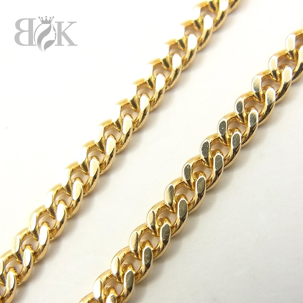 人気SALE，本物保証 K18 喜平2面ネックレス 造幣局検定 10.0g 長さ：約