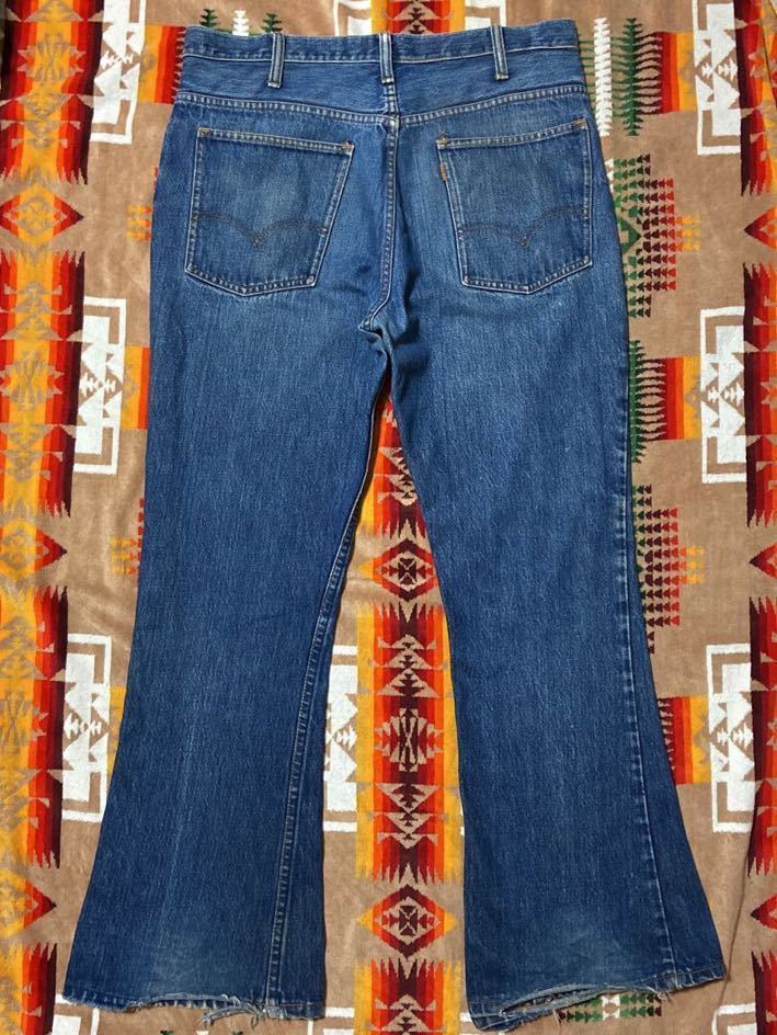 70s Levi's 646 BIGE VINTAGE デニム ジーンズ オレンジタブ