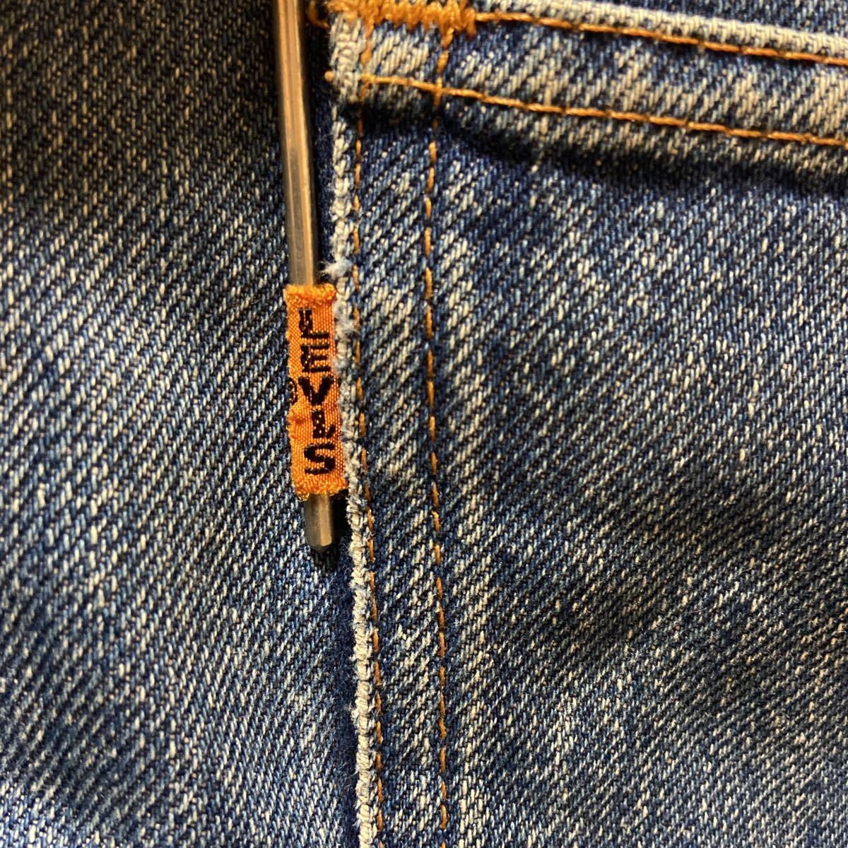 70s Levi's 646 BIGE VINTAGE デニム ジーンズ オレンジタブ