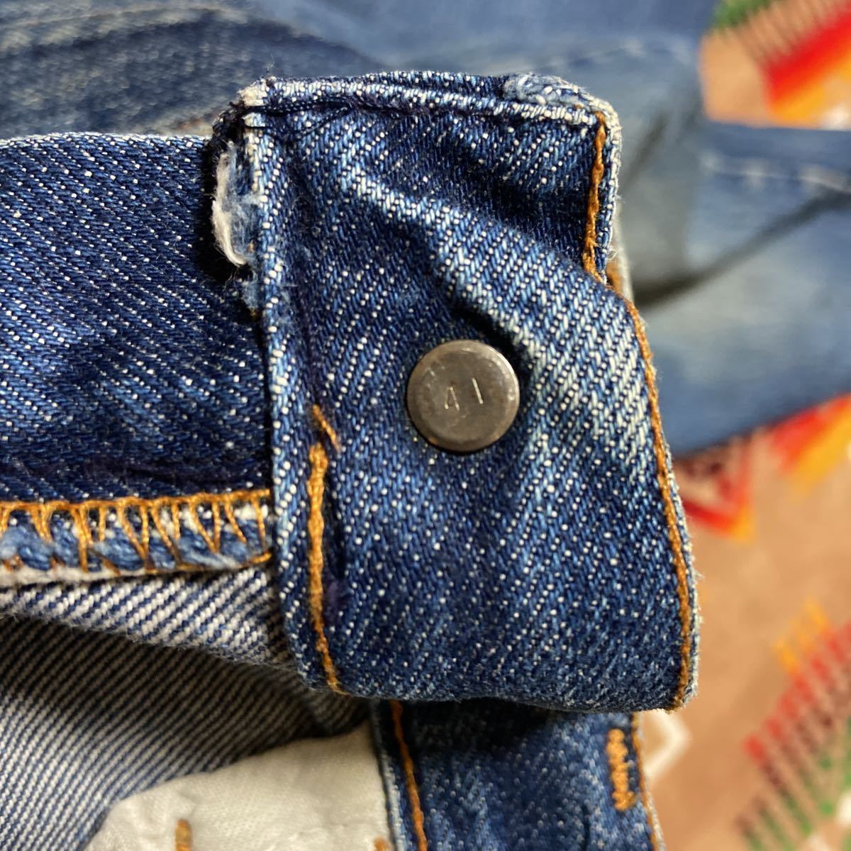 70s Levi's 646 BIGE VINTAGE デニム ジーンズ オレンジタブ