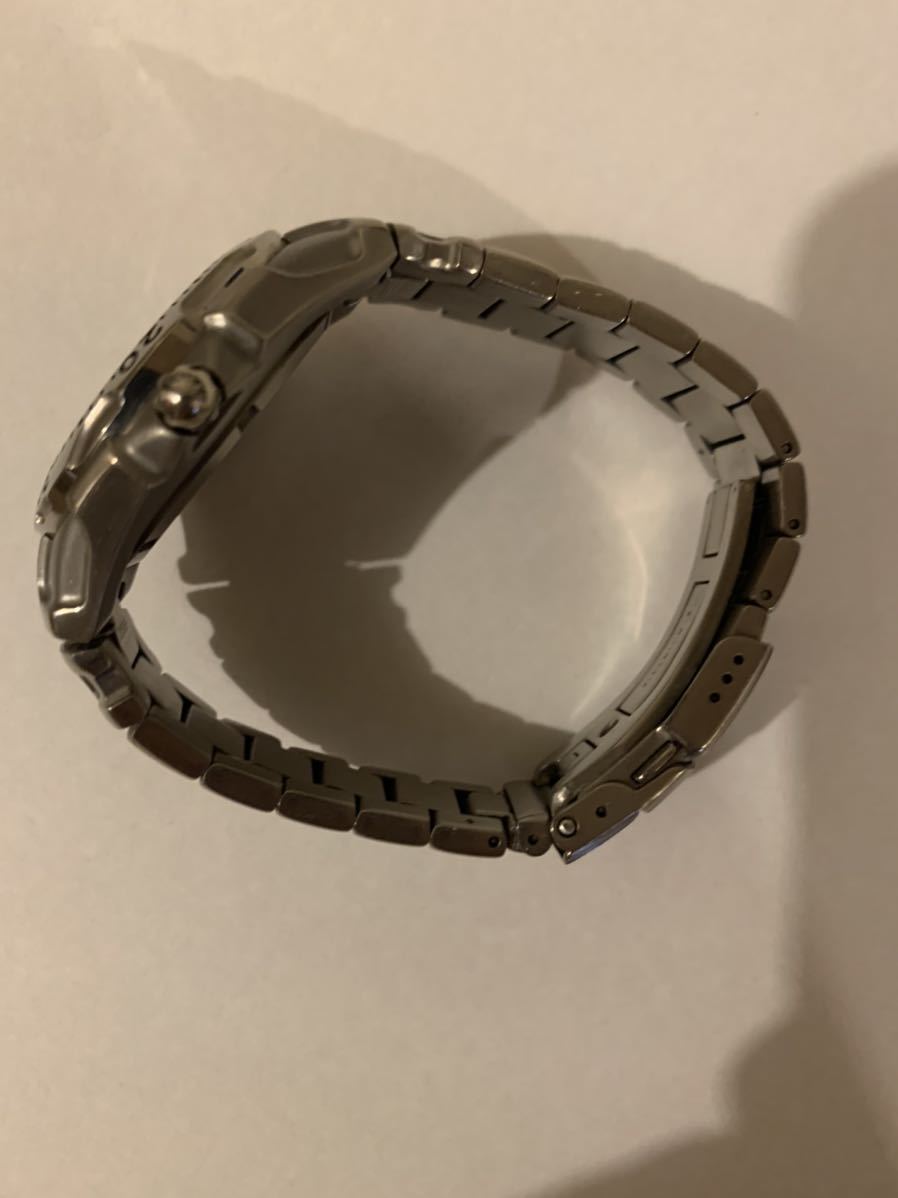 SEIKO セイコー kinetic auto relay titanium 5J22-0880 オールチタン 