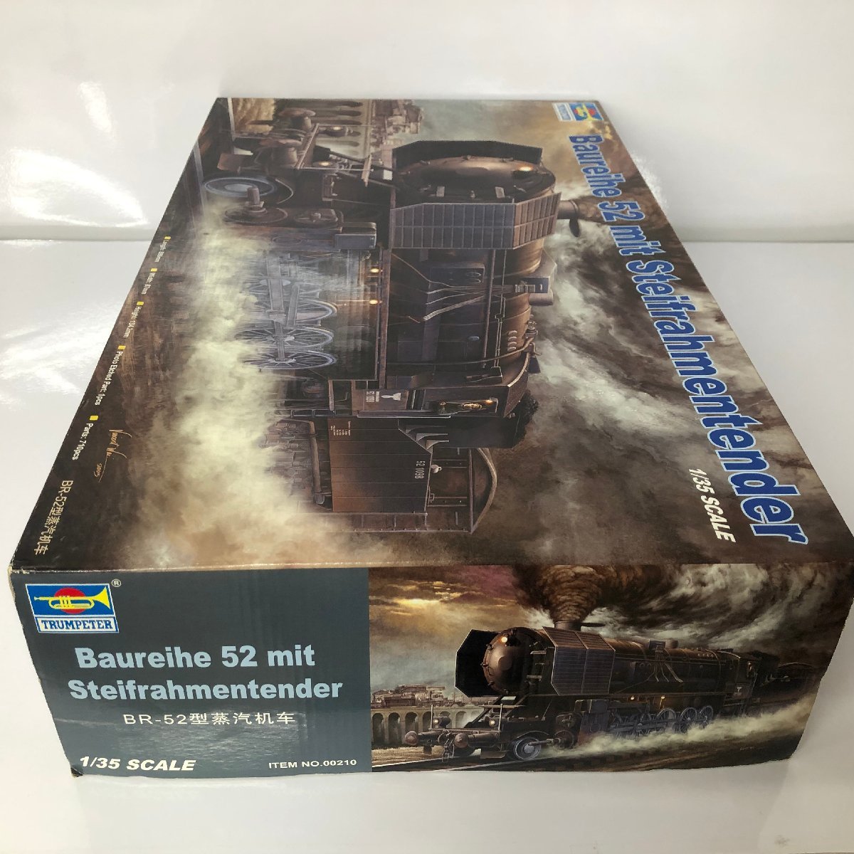 1/35 「ドイツ軍用蒸気機関車 BR52」 トランペッター プラモデル(戦車