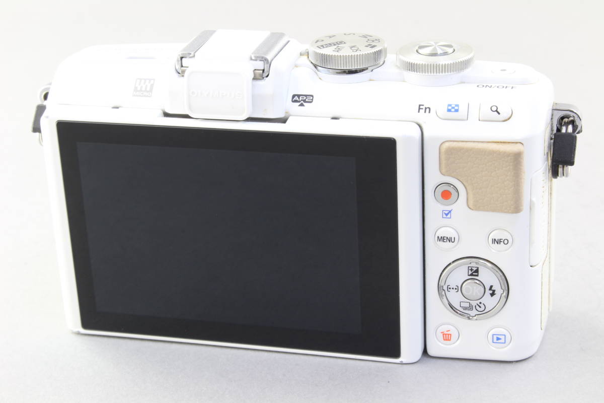 AB+ (良品) OLYMPUS オリンパス PEN E-PL7 ホワイト 14-42mm EZ