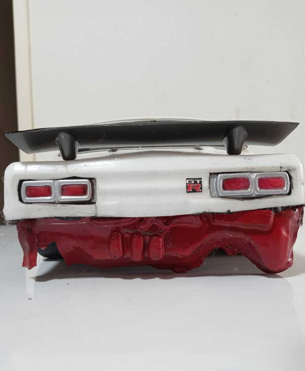 1円~1/10ラジコンボディ スカイラインハコスカGTR リアバンパーレス