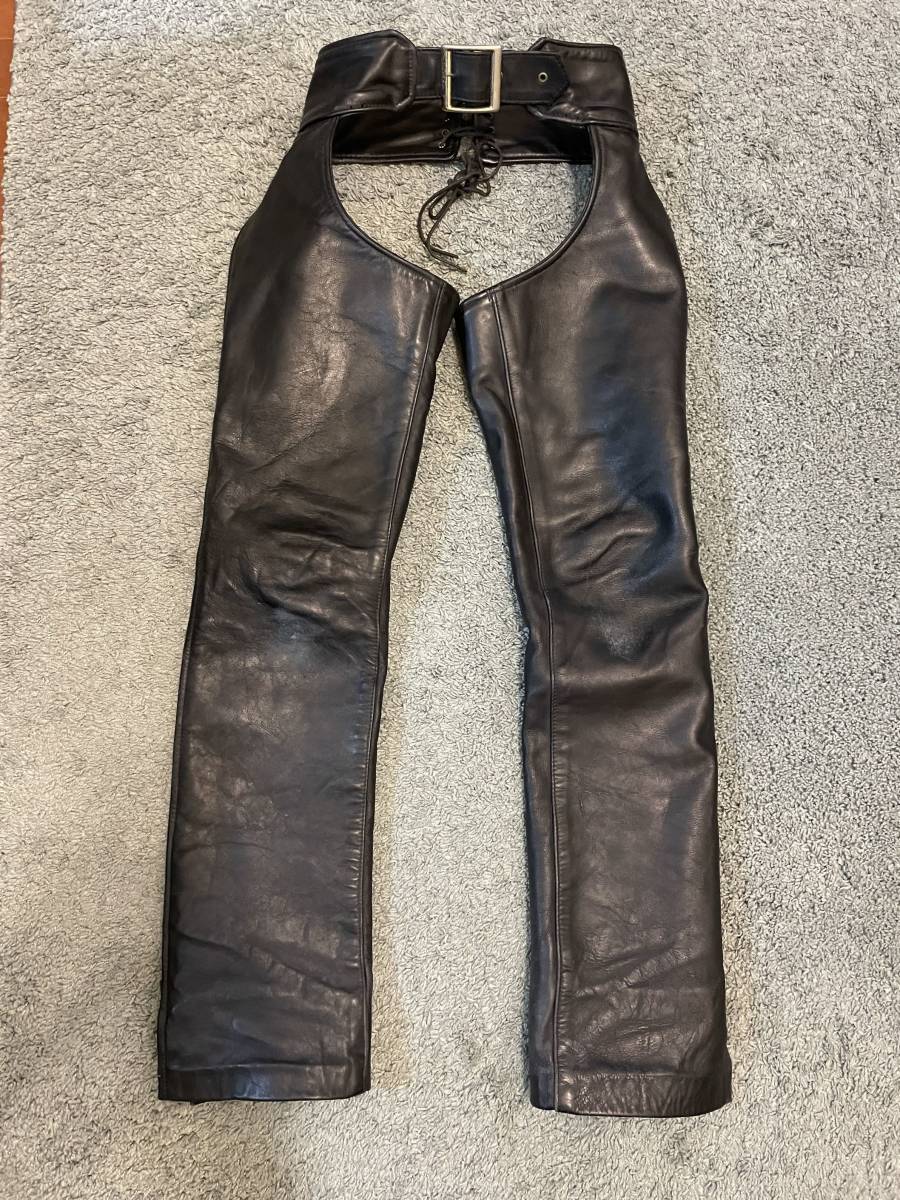 良品VANSON 本革レザーチャップス サイズ20USA製　サイズ等対応有り 良品VANSON 本革レザーチャップス サイズ20USA製 サイズ等対応